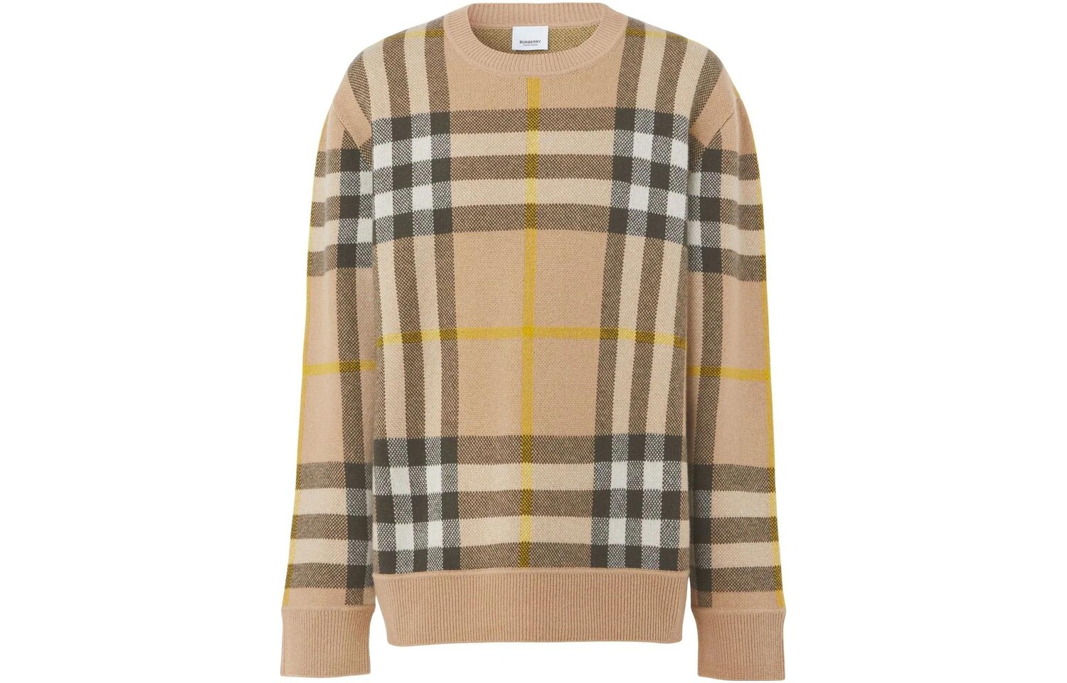 

Burberry Мужской кашемировый свитер, цвет Brown