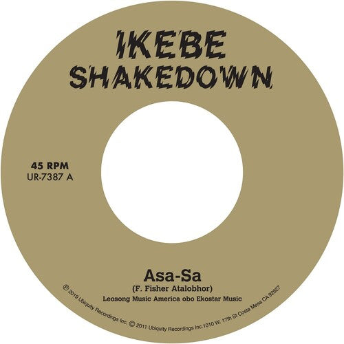 

Сингл 7" Ikebe Shakedown: Asa-Sa / Pepper