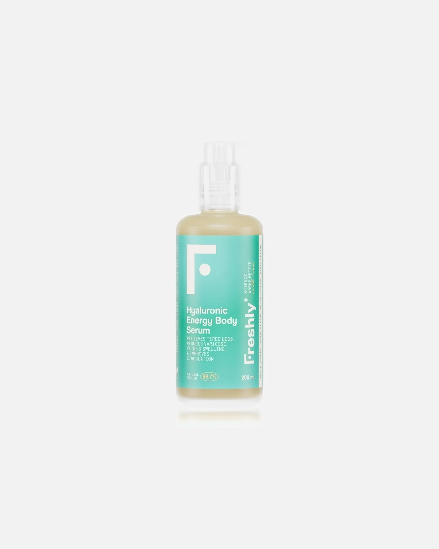 Увлажняющая сыворотка для тела с гиалуроновой кислотой, 100 мл. Freshly Cosmetics, 200 мл