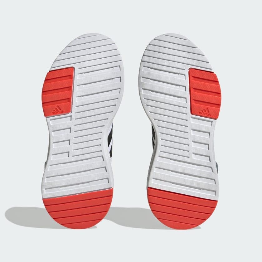 Детские кроссовки adidas Racer Tr23 (унисекс), белый/черный/красный — фото 3