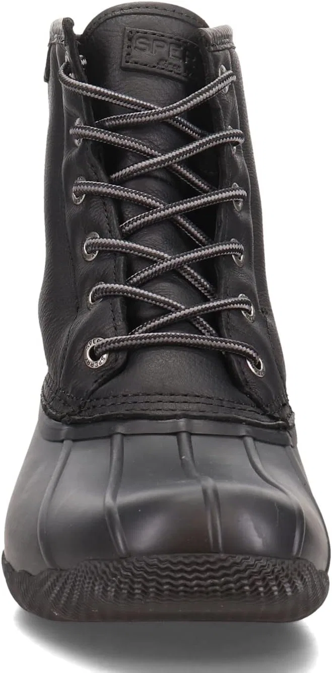Мужские резиновые ботинки Sperry Saltwater Duck, Black — фото 3