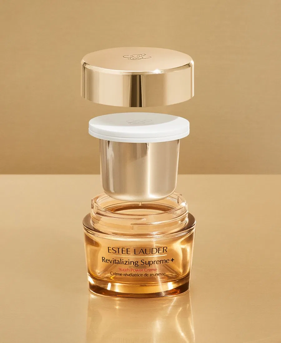 Крем для лица Estée Lauder — Сменный блок увлажняющего крема Revitalizing Supreme+ Youth Power Cream с гиалуроновой, 48 г — фото 3