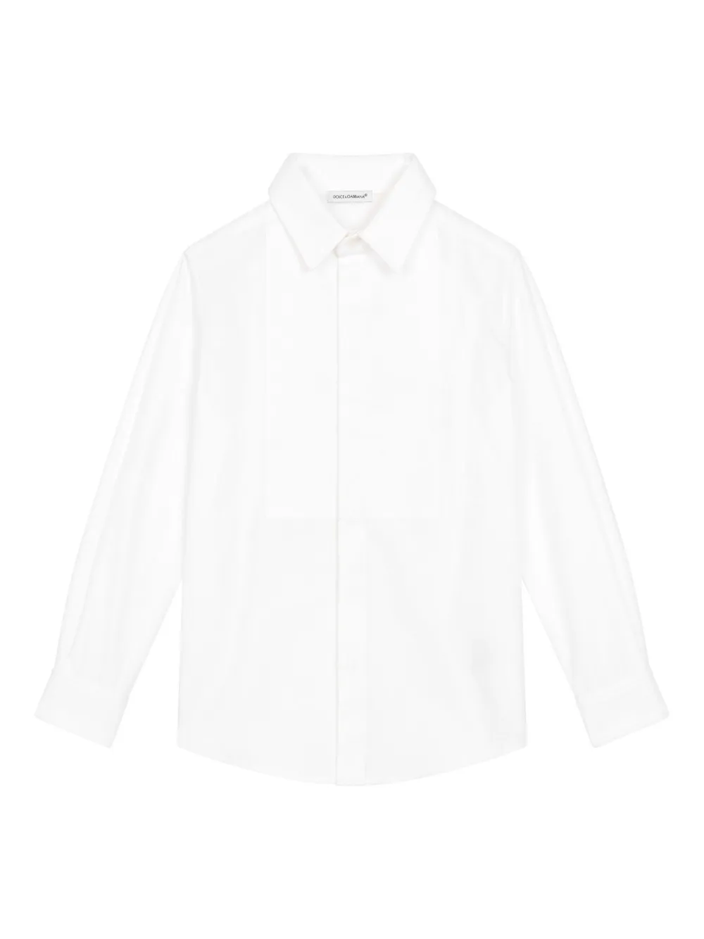 

Рубашка с длинными рукавами Dolce & Gabbana Kids, белый