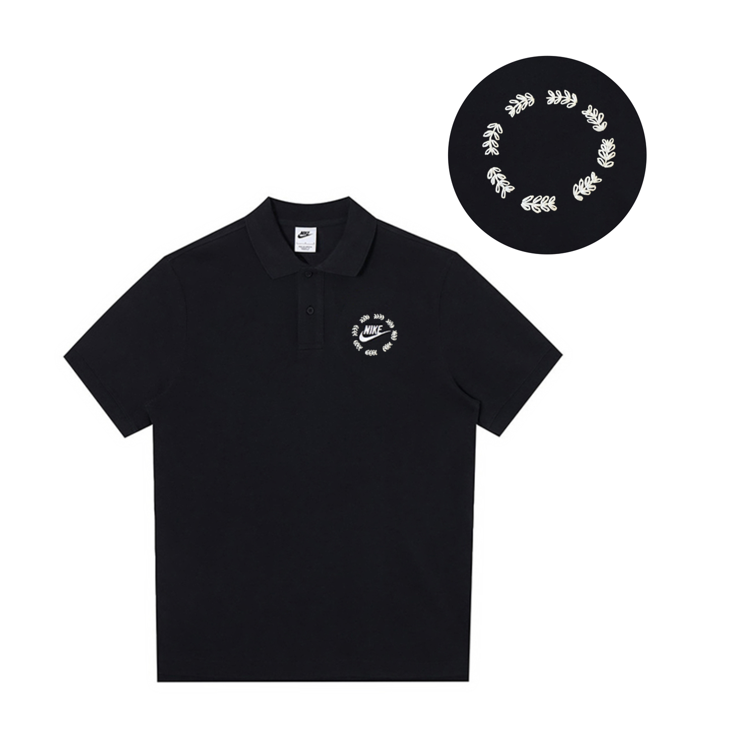 

Nike Спортивная поло мужская black, Черный, Nike Спортивная поло мужская black