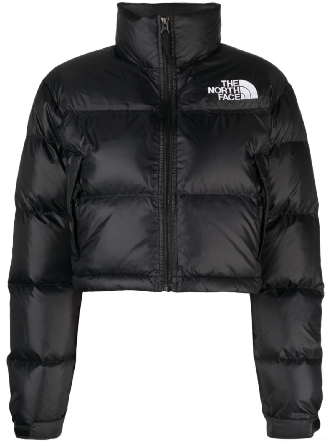 

The North Face укороченный пуховик Nuptse, черный