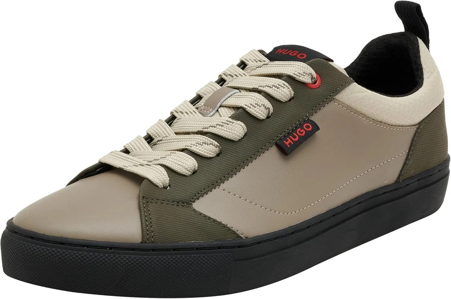 Кроссовки HUGO Men's Morrie_Tenn_alpu Tennis, Open Brown246
