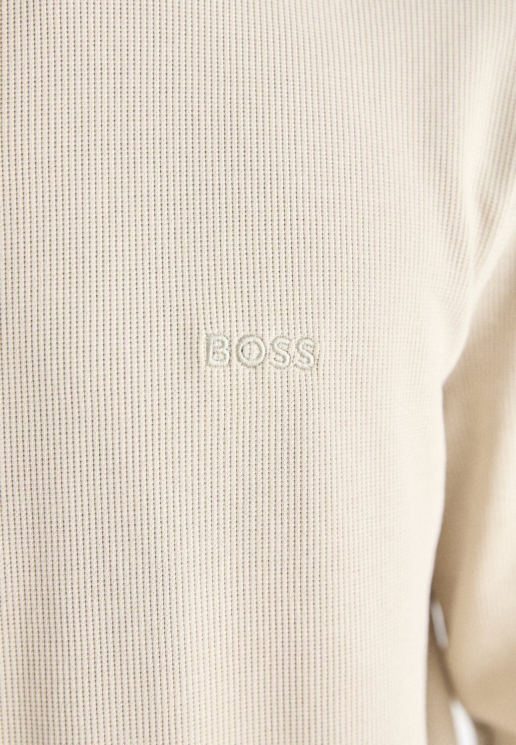 

Топ с длинными рукавами TEMPESTO BOSS, цвет Light Beige