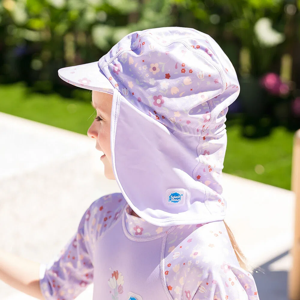 Детская шапочка для плавания Flap Lilac Spring от Splash About