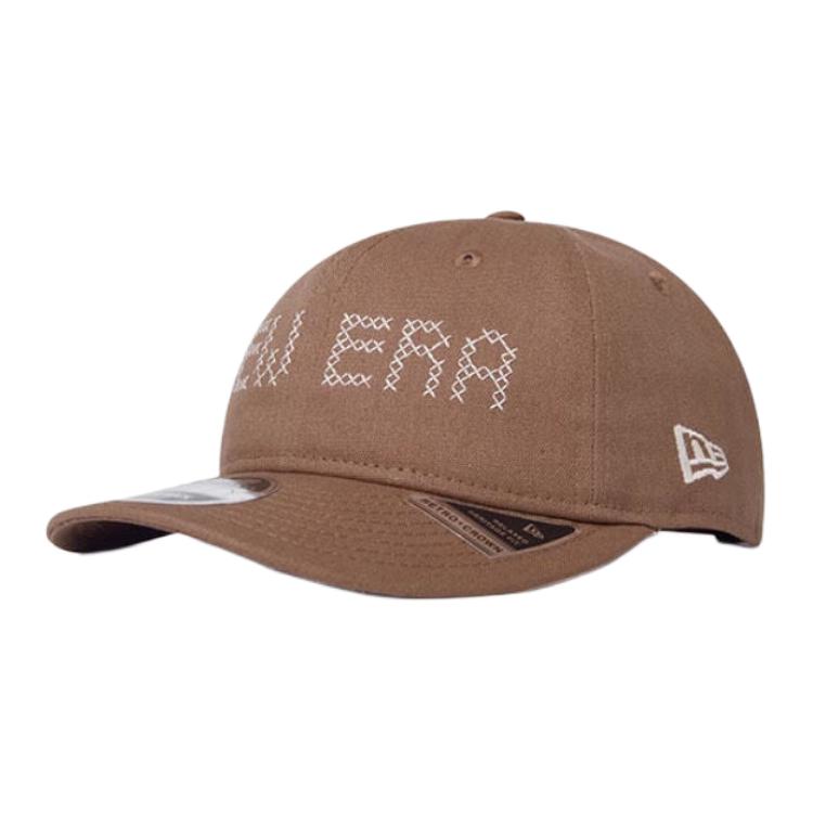 

New Era Хлопковая бейсболка унисекс цвета хаки, Khaki