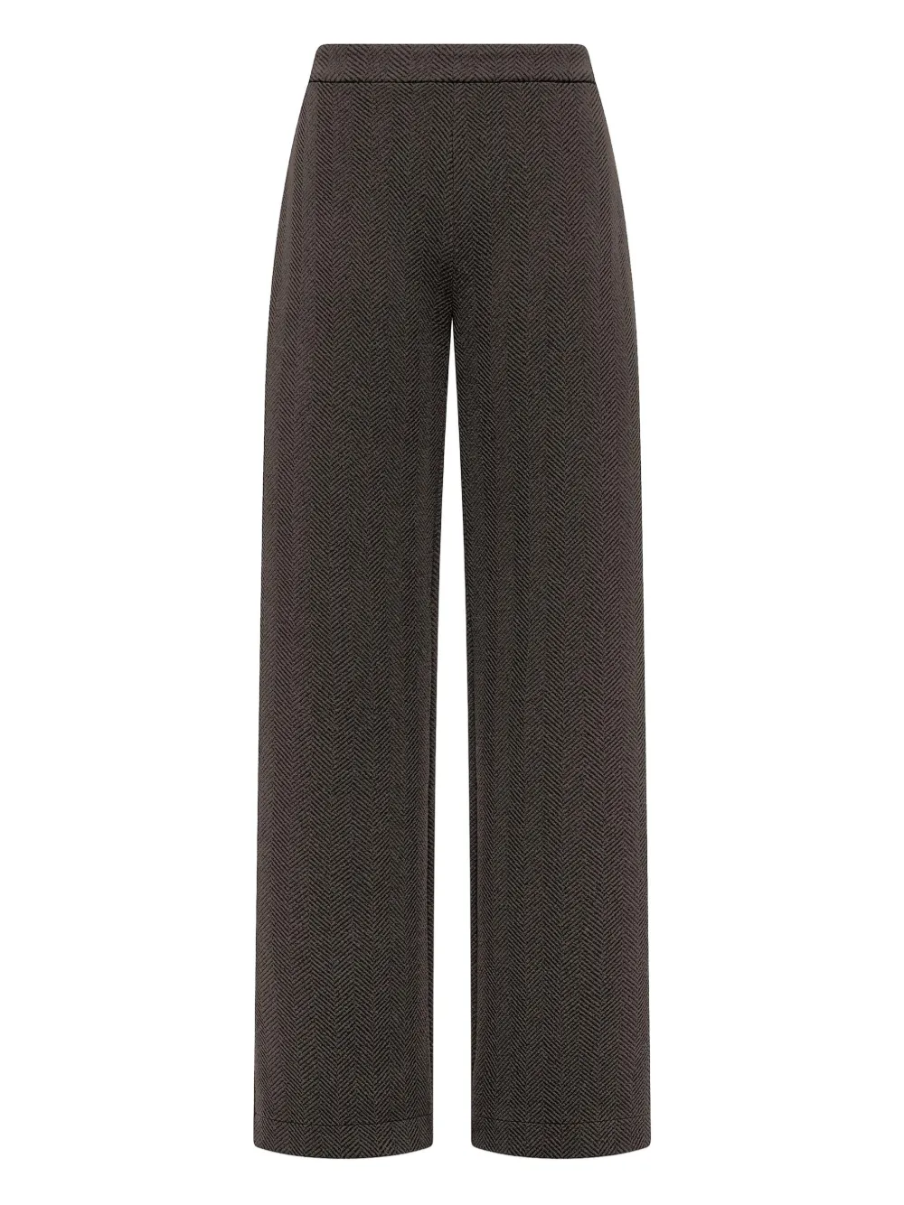 

Палаццо с рисунком "елочка" Deha, коричневый