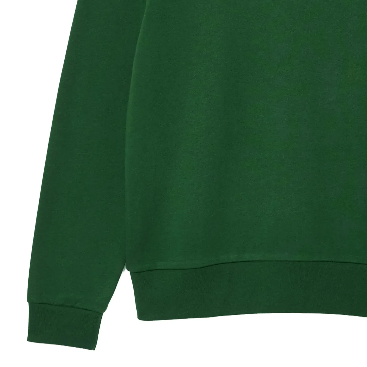 Свитшот из флиса Lacoste, зеленый — фото 2