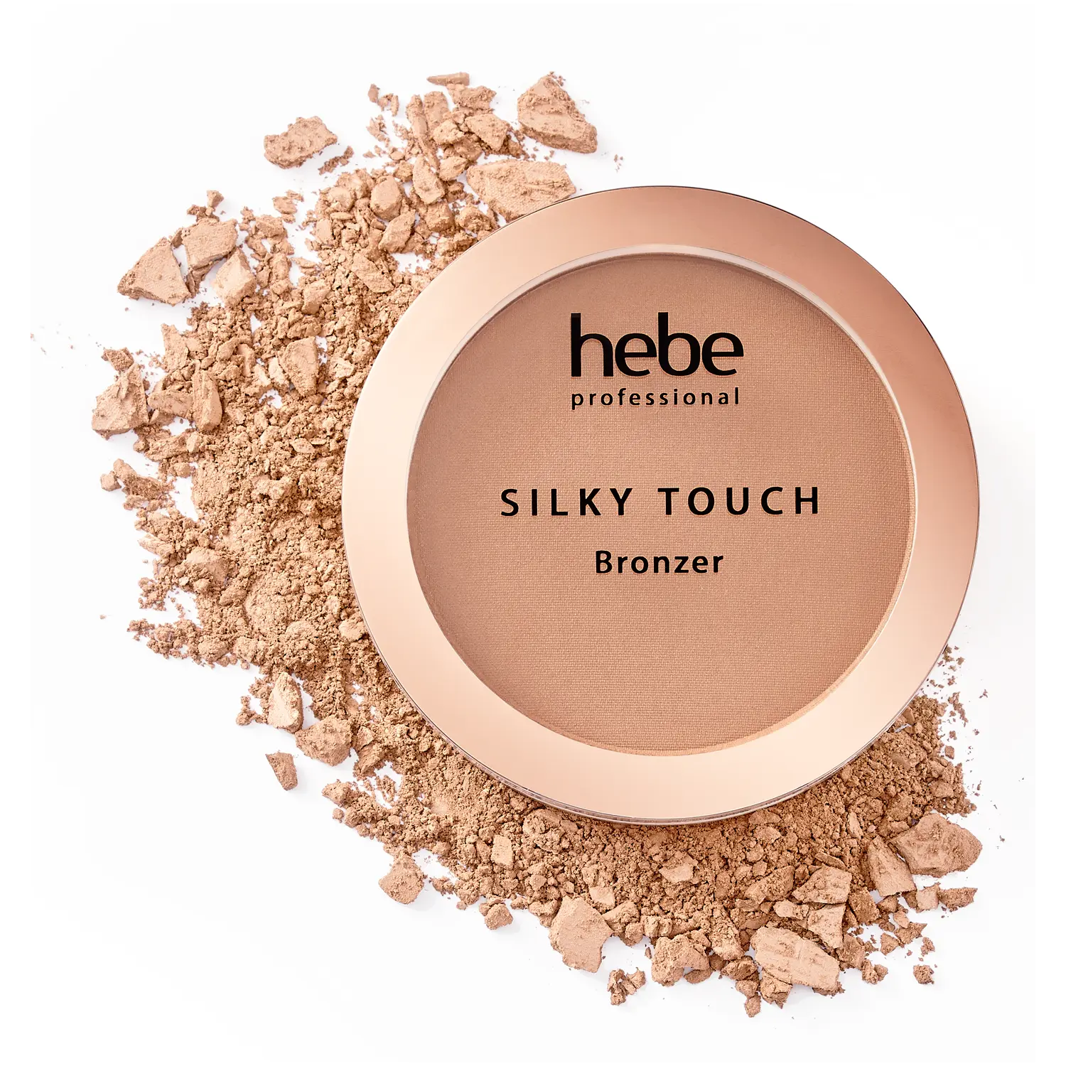 

Бронзатор для контурирования и моделирования лица Hebe Professional Silky Touch Bronzer, 10 гр