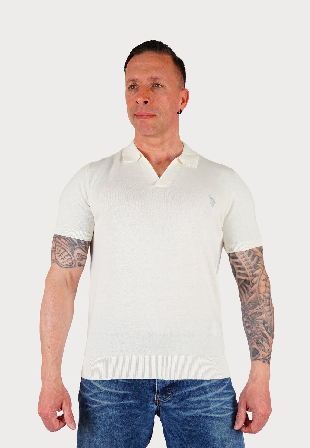 

Рубашка поло SHORTSLEEVE U.S. Polo Assn., белый