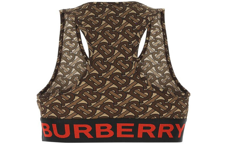 Жилет Burberry женский, коричневый — фото 2