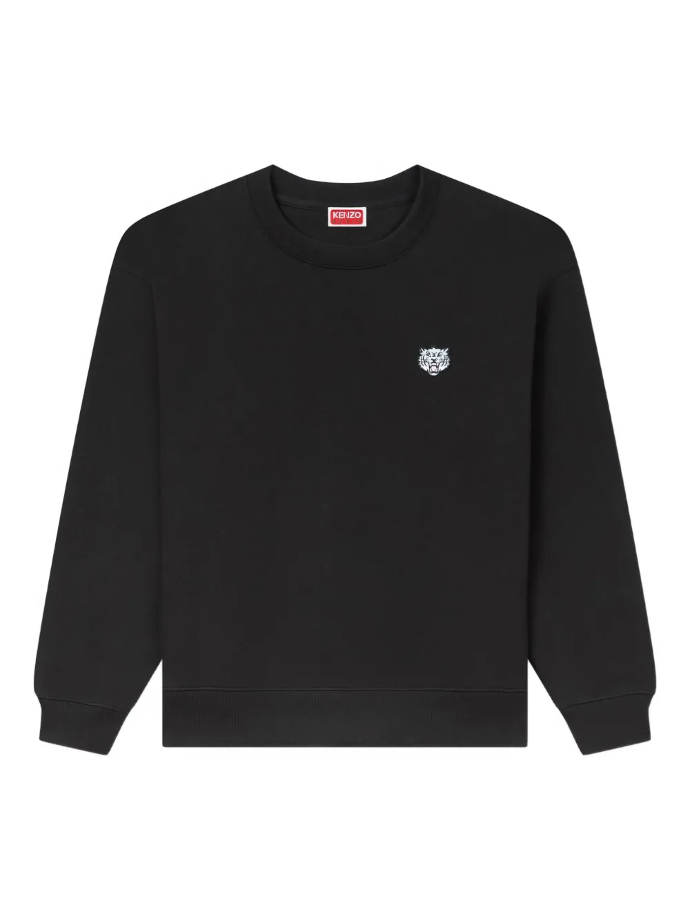

Толстовка с круглым вырезом Happy Tiger KENZO, черный