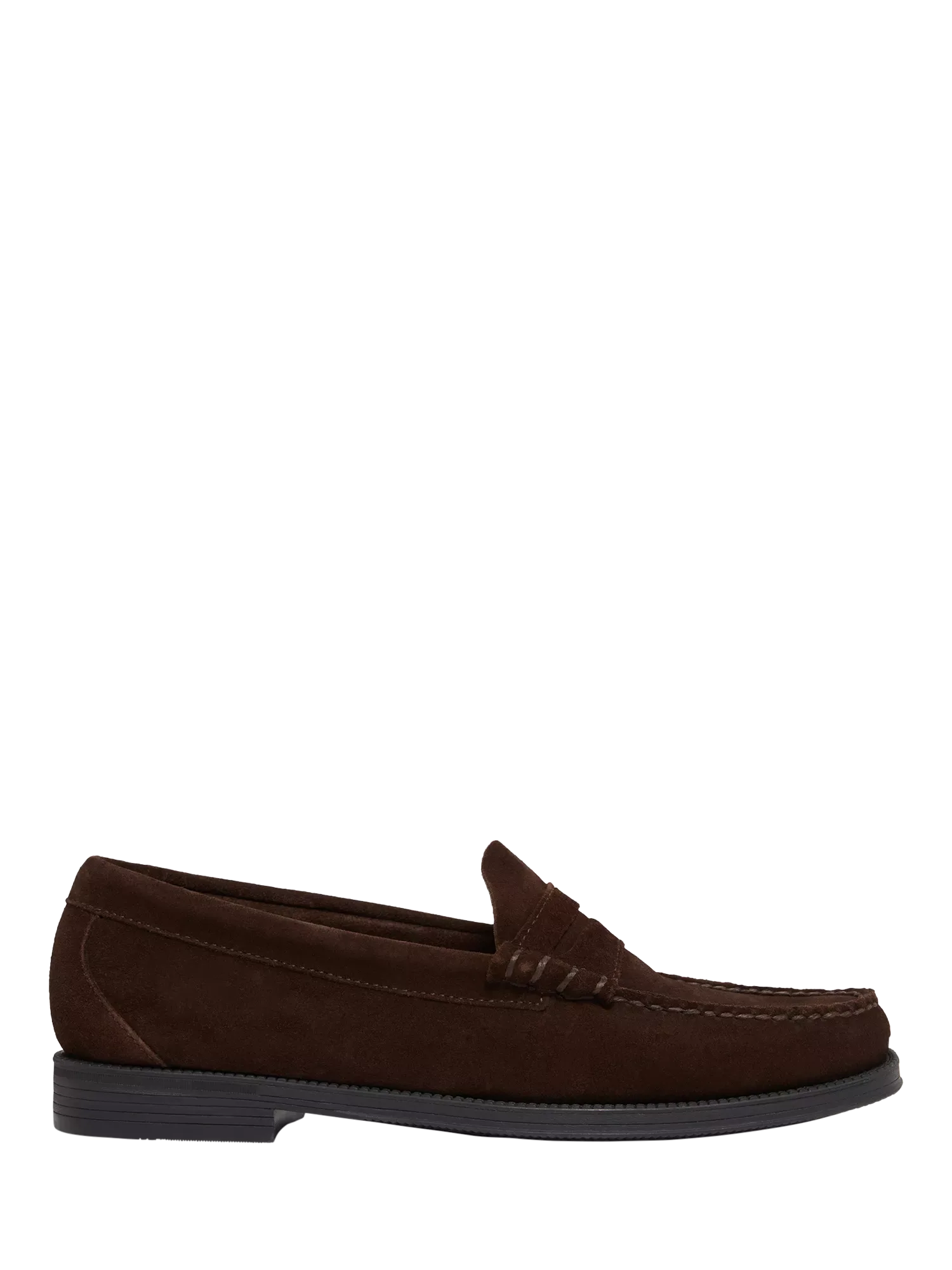 Простые лоферы Weejuns Larson Penny Loafers, шоколадного цвета G.H.BASS