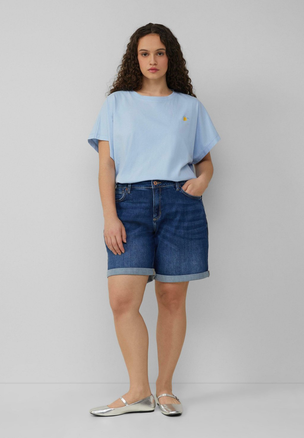 

Джинсовые шорты QS, цвет Blau