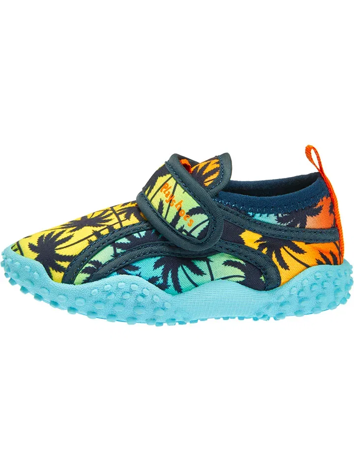 Тапочки для бассейна, разноцветные, Playshoes, разноцветный