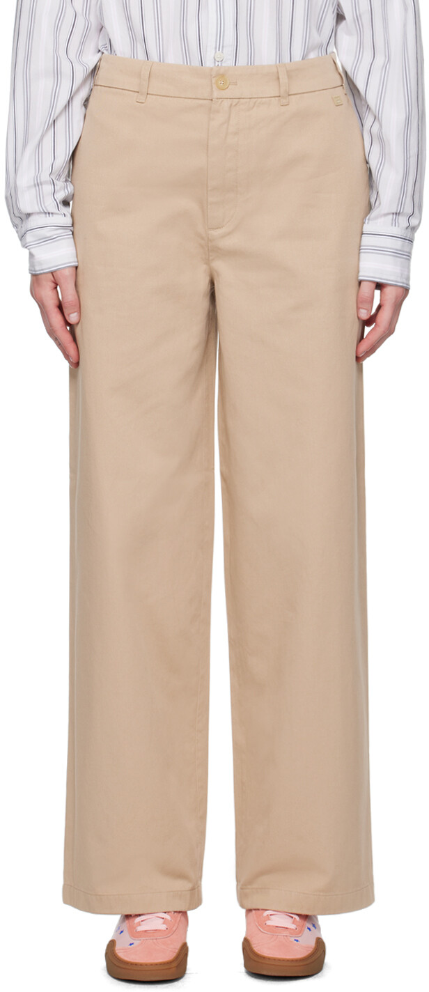 

Бежевые фирменные брюки Pablo Acne Studios