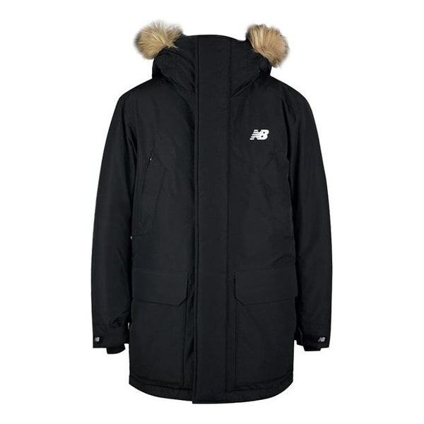 

Куртка теплые зимние пуховики New Balance, черный