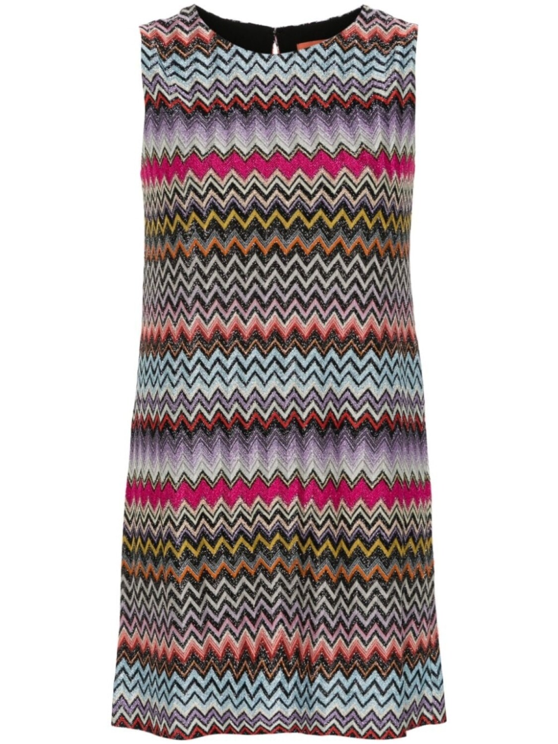 

Missoni платье мини с узором зигзаг, черный