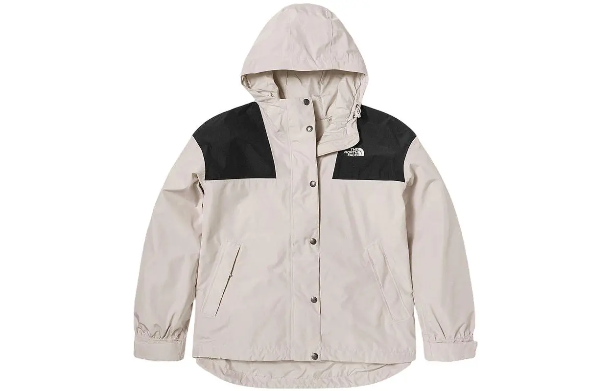 

THE NORTH FACE Ветровка женская для походов на открытом воздухе водостойкая ветрозащитная дышащая, Ecru