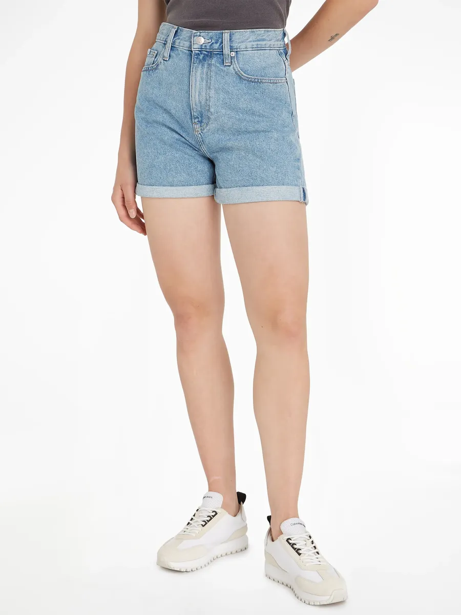 

Шорты Calvin Klein Jeans "MOM SHORT", модель с 5 карманами, джинсовый