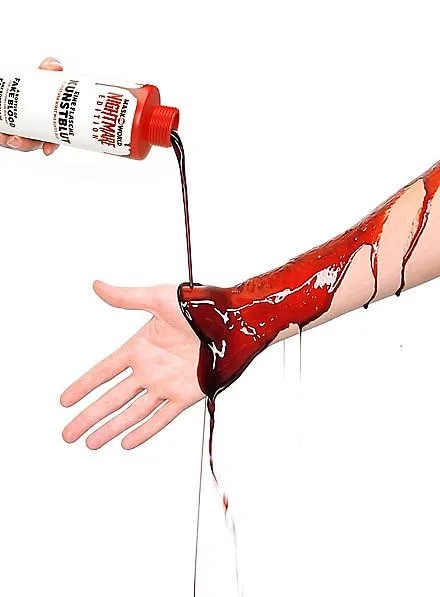 Искусственная кровь-спрей для спецэффектов Maskworld, Splatter Artificial Blood — фото 3