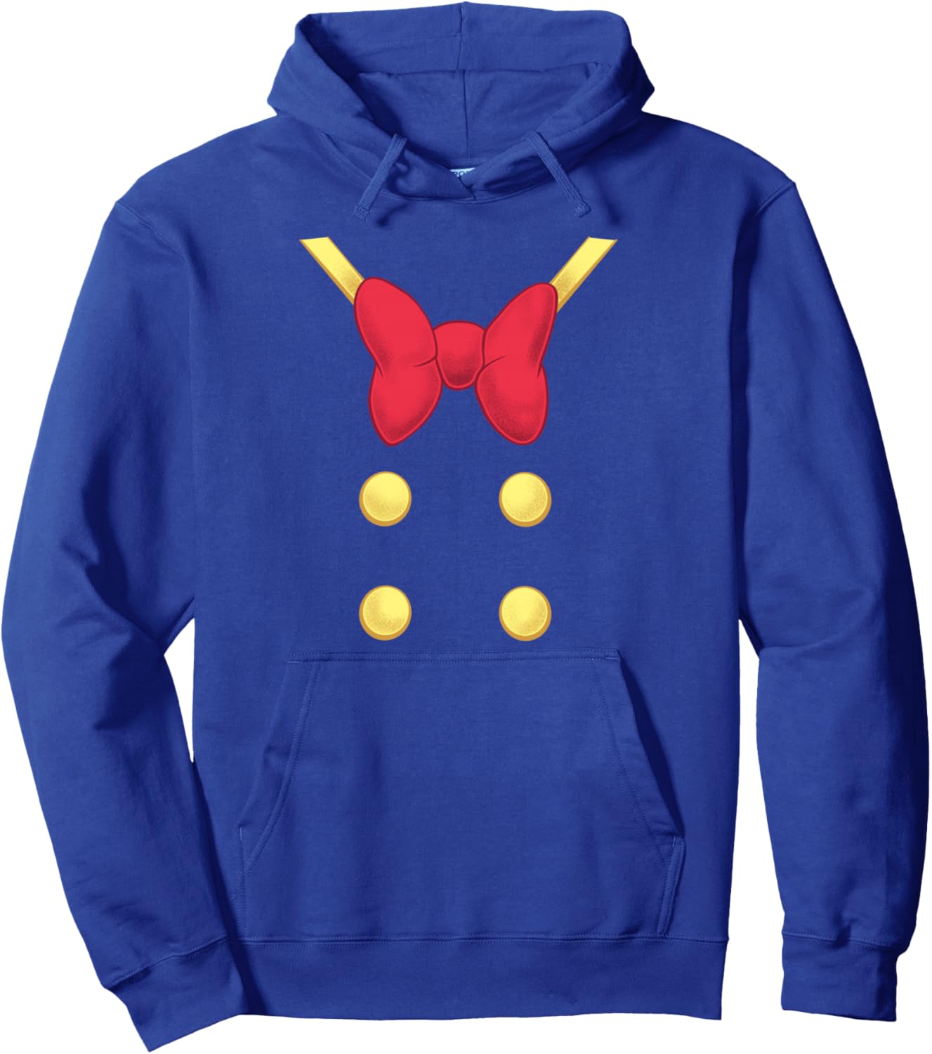 

Толстовка с капюшоном Disney Mickey & Friends Halloween Donald Damn Costume Hoodie, синяя