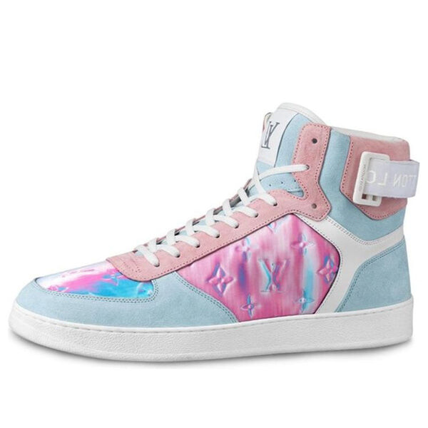 

Кроссовки rivoli ankle sneakers 'blue pink' Louis Vuitton, синий