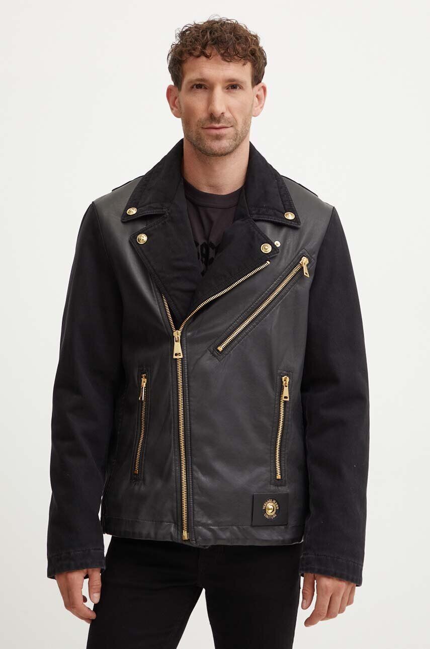

Мотоциклетная куртка Versace Jeans Couture, черный