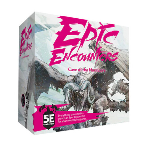 

Фигурки Cave Of The Manticore: Epic Encounters (5E) Steamforged Games