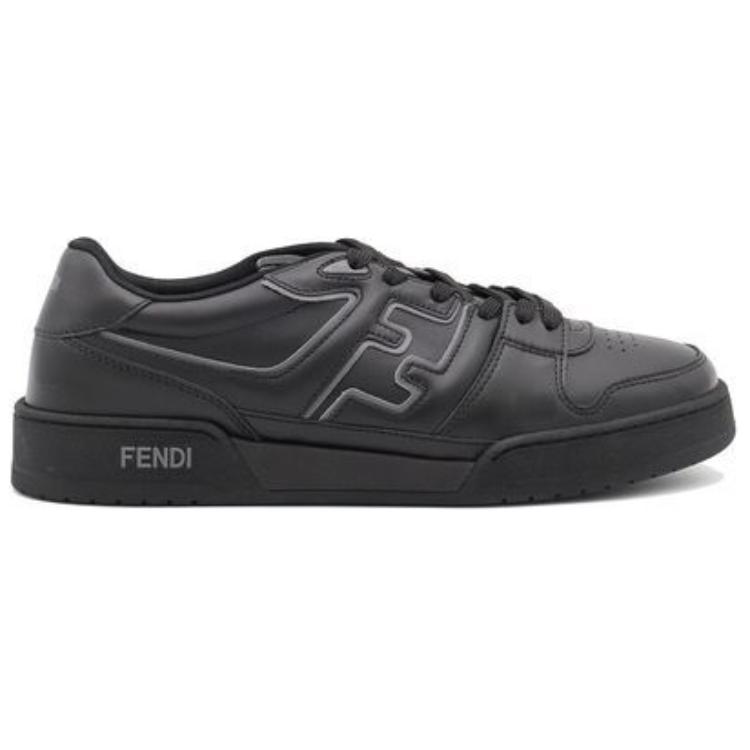 Кроссовки Low-Top FENDI, черные — фото 2