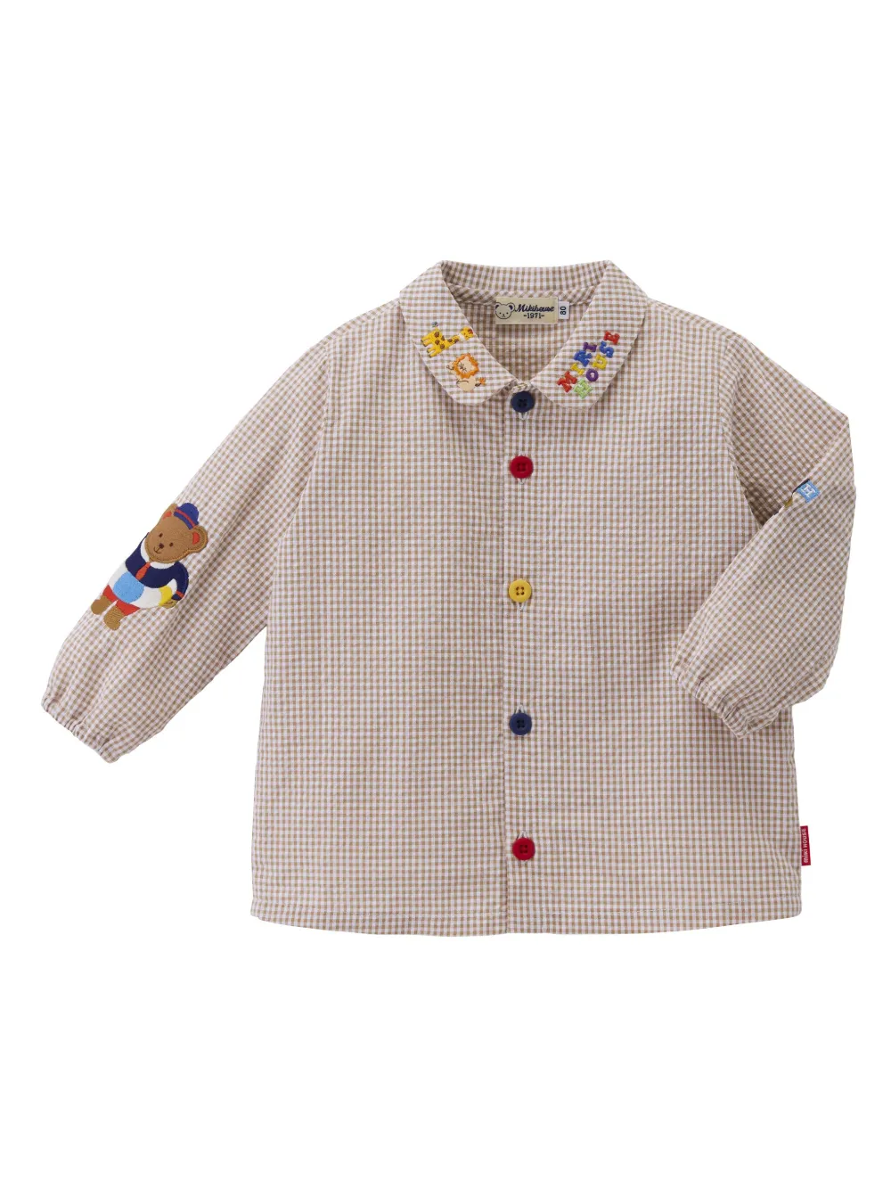 

Рубашка Miki Animals Miki House, коричневый