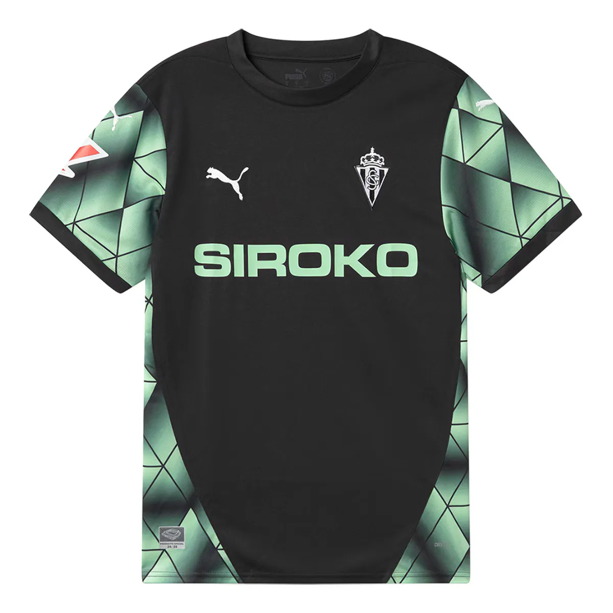 

Мужская 2-я форма Sporting de Gijón 2024-2025 Puma футболка, синий