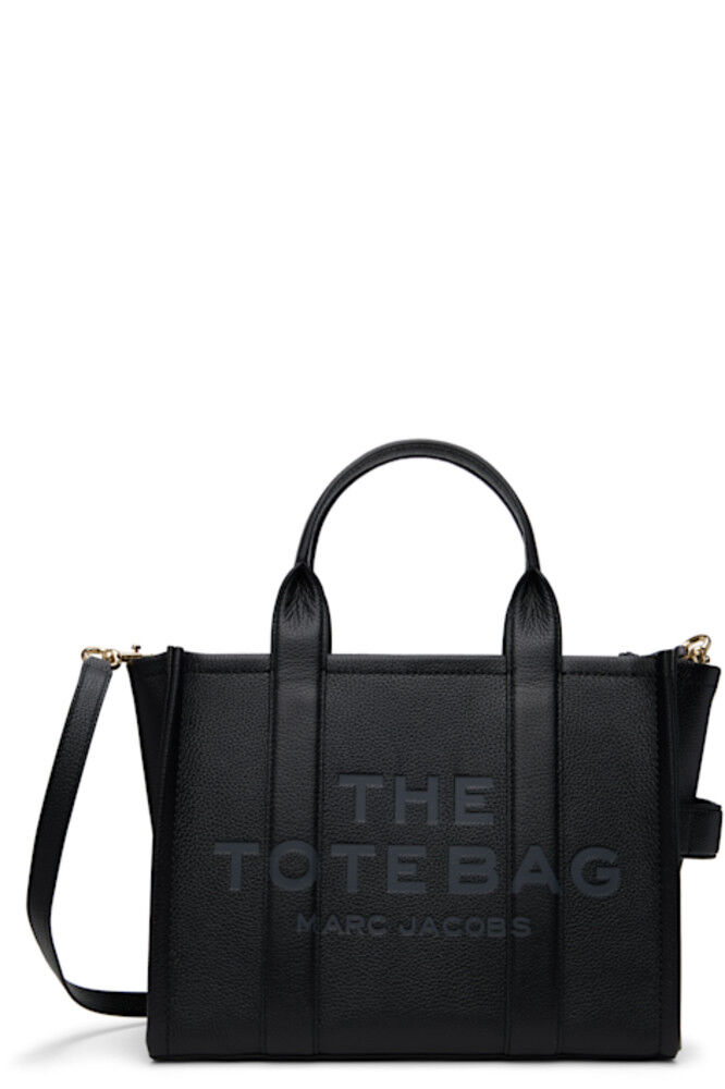 

Черная сумка-тоут «The Leather Medium» Marc Jacobs