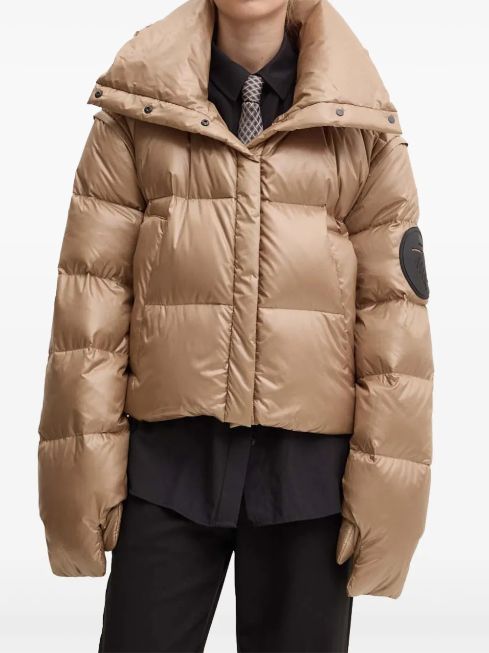 

Куртка Rafo с капюшоном Mmc Studio, бежевый