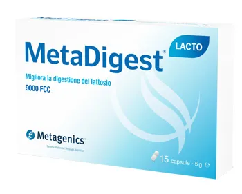 

Metadigest Lacto 15 капсул, добавка при непереносимости лактозы Metagenics