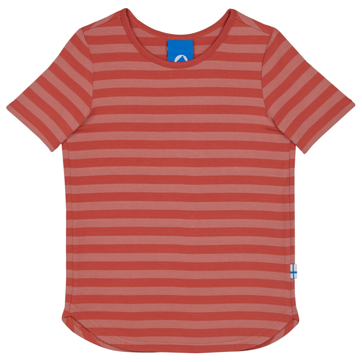 

Футболка Finkid Kid's Maalari, цвет Terra Cotta/Fox