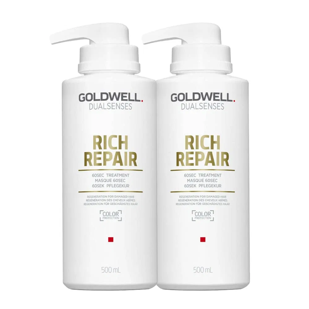 Восстанавливающее средство «Dualsenses Rich Repair Restoring 60Sec Treatment» от Goldwell Goldwell