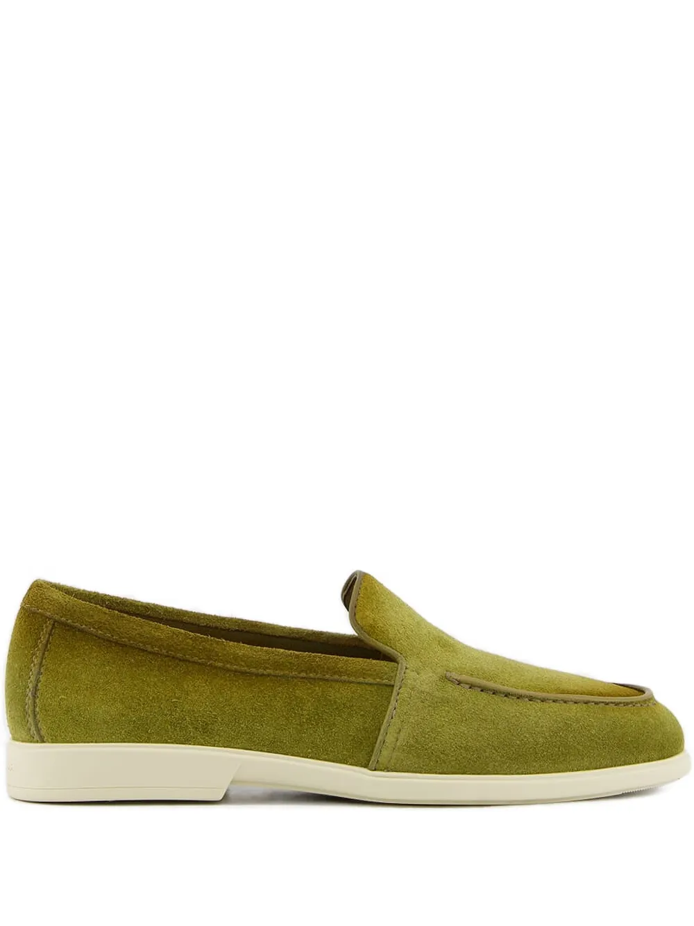 

Лоферы Malibu Santoni, зеленый