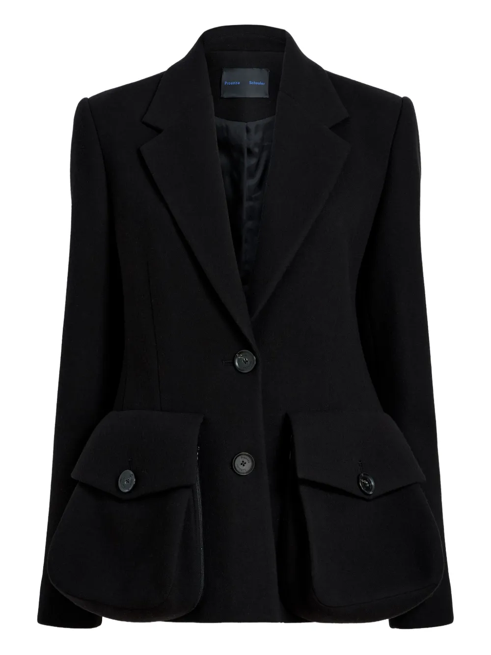 

Блейзер с карманами Proenza Schouler, черный