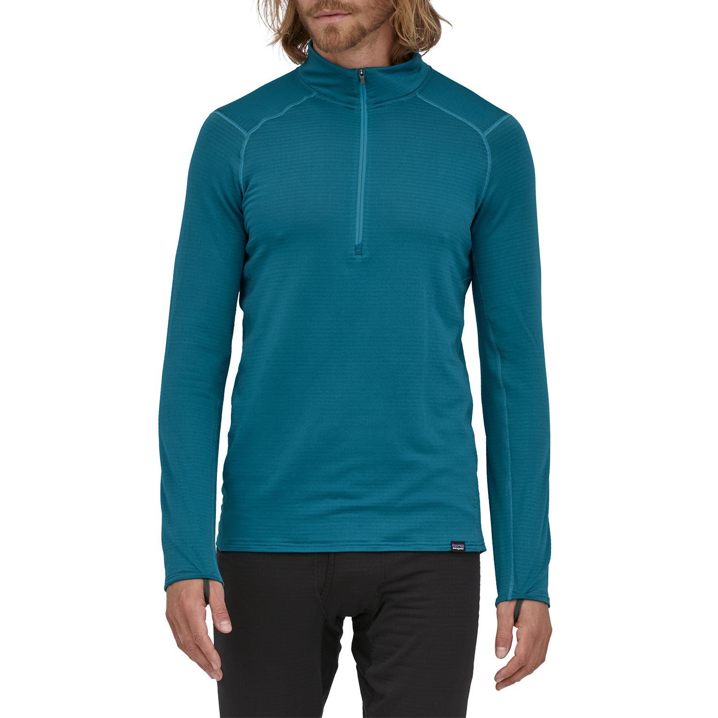 

Утепленный топ Patagonia Capilene Thermal Weight, синий