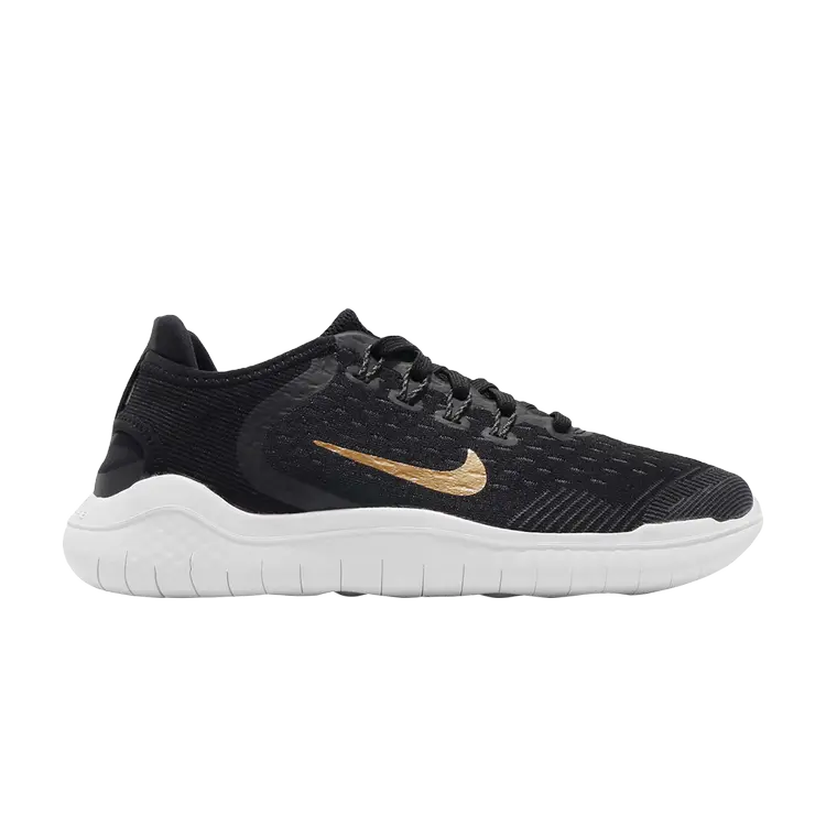 

Кроссовки Nike Wmns Free RN 2018 'Black Metallic Gold', черный