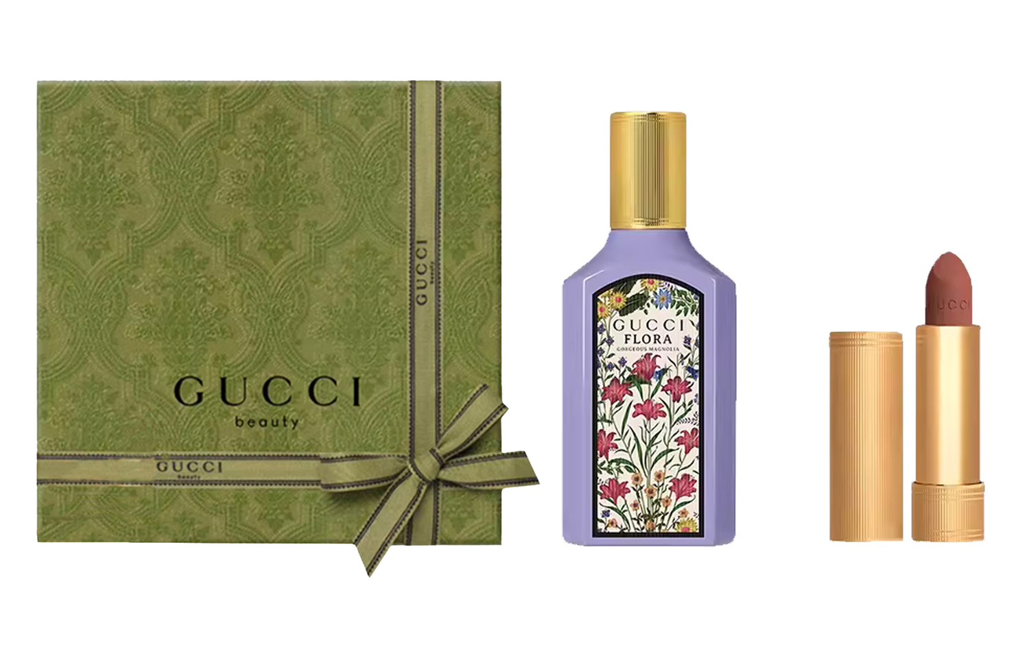 Натуральный парфюмерный набор Dreamy Natural Box: парфюм Dreamy Mulan и бархатная помада-бальзам для губ GUCCI — фото 2