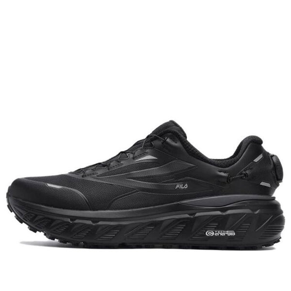 

Кроссовки boa explorer 'triple black' Fila, черный