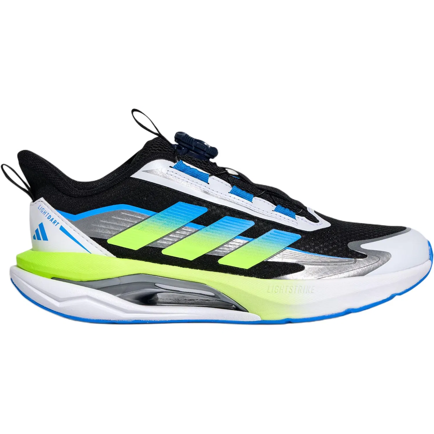Кроссовки детские Lightdart Habu Low top Kids' Running Shoes Black Blue Kids' Adidas — фото 3