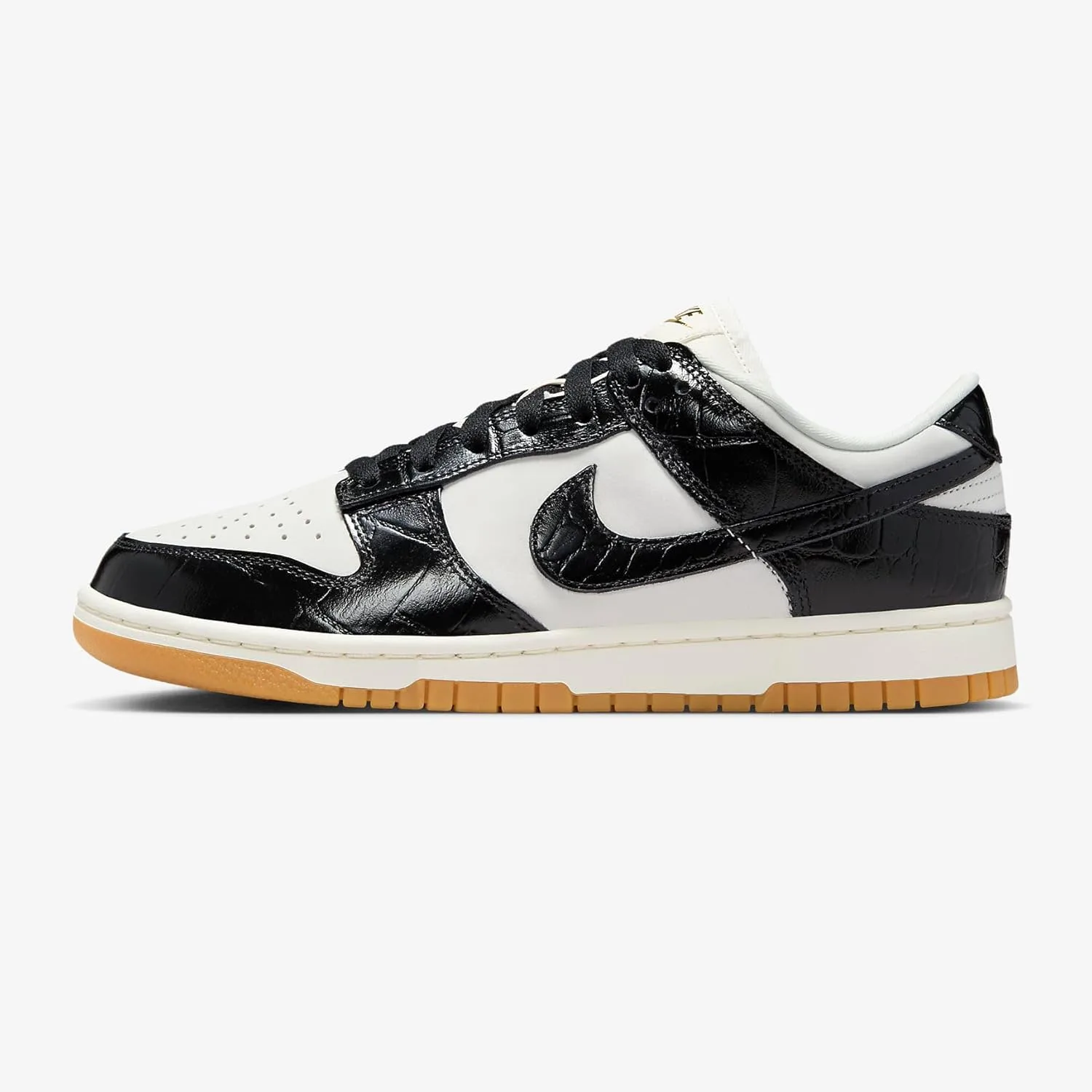 Мужские кроссовки Nike Dunk Low Lx, зеленый/ярко-оранжевый — фото 2