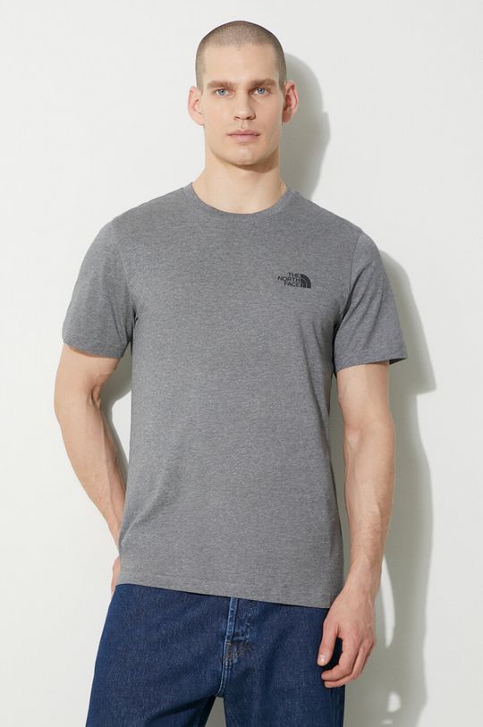 

Футболка MS/S Simple Dome Tee The North Face, серый