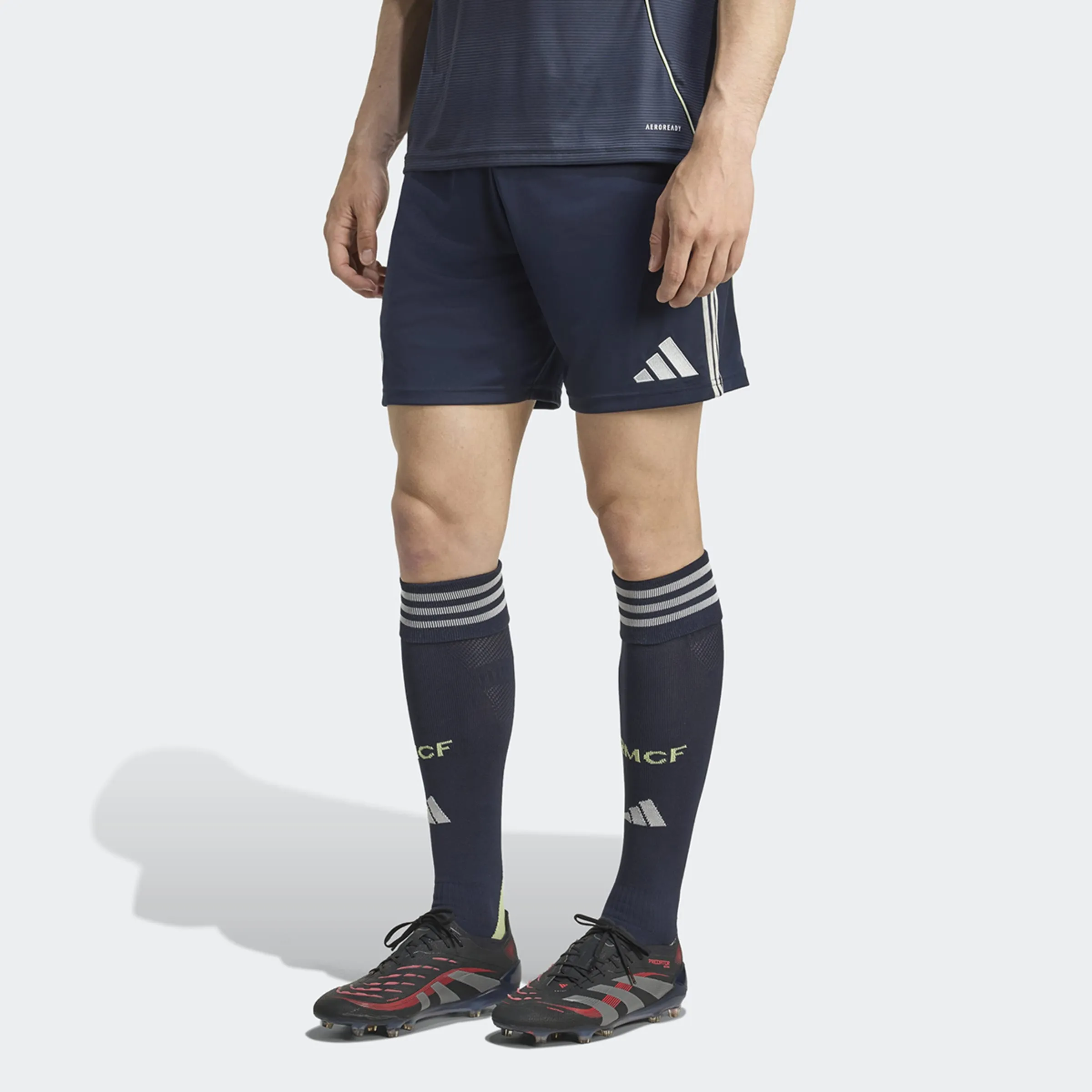 

Шорты мужские гостевая форма Real Madrid 2025-2026 Adidas, синий